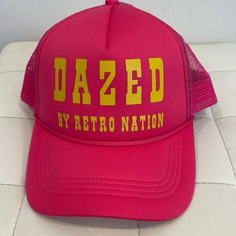 DAZED by Retro Nation Hot Pink Hat